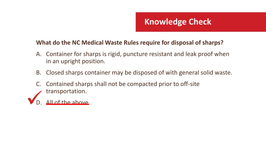 knowledge check 4