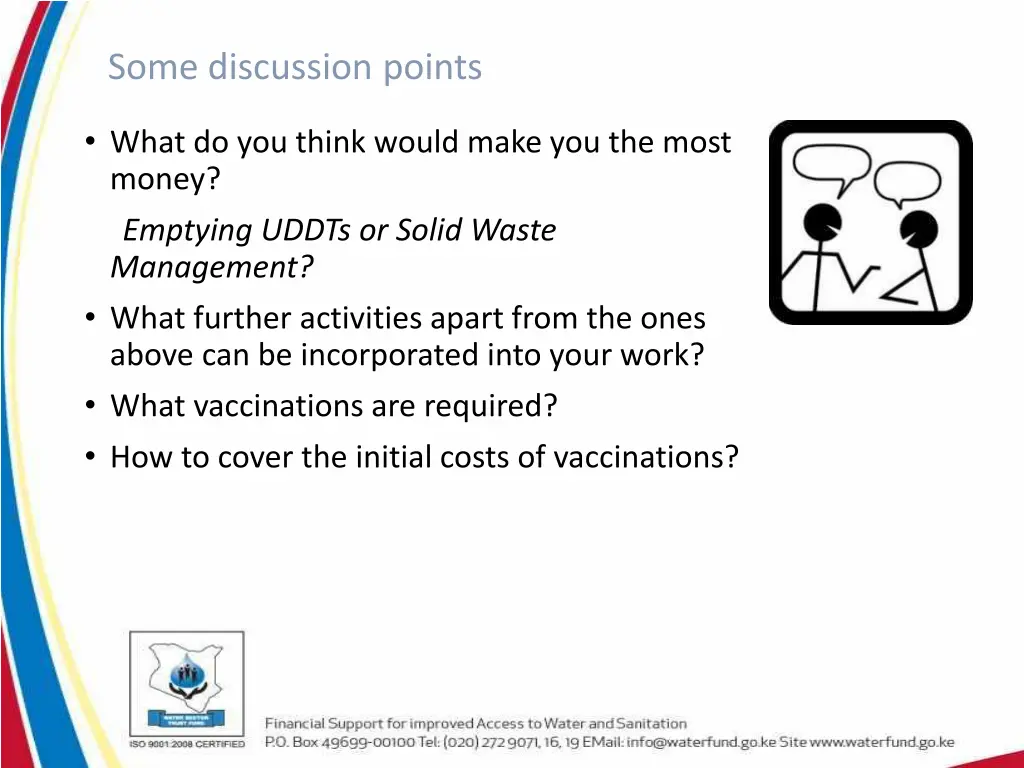 some discussion points