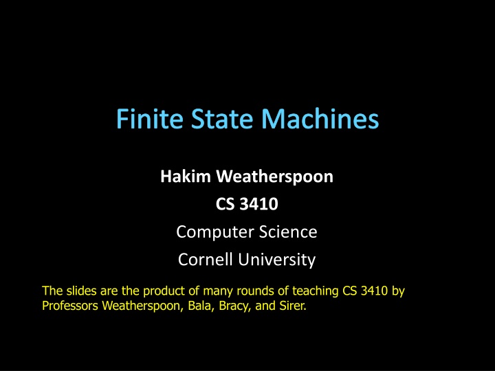 finite state machines