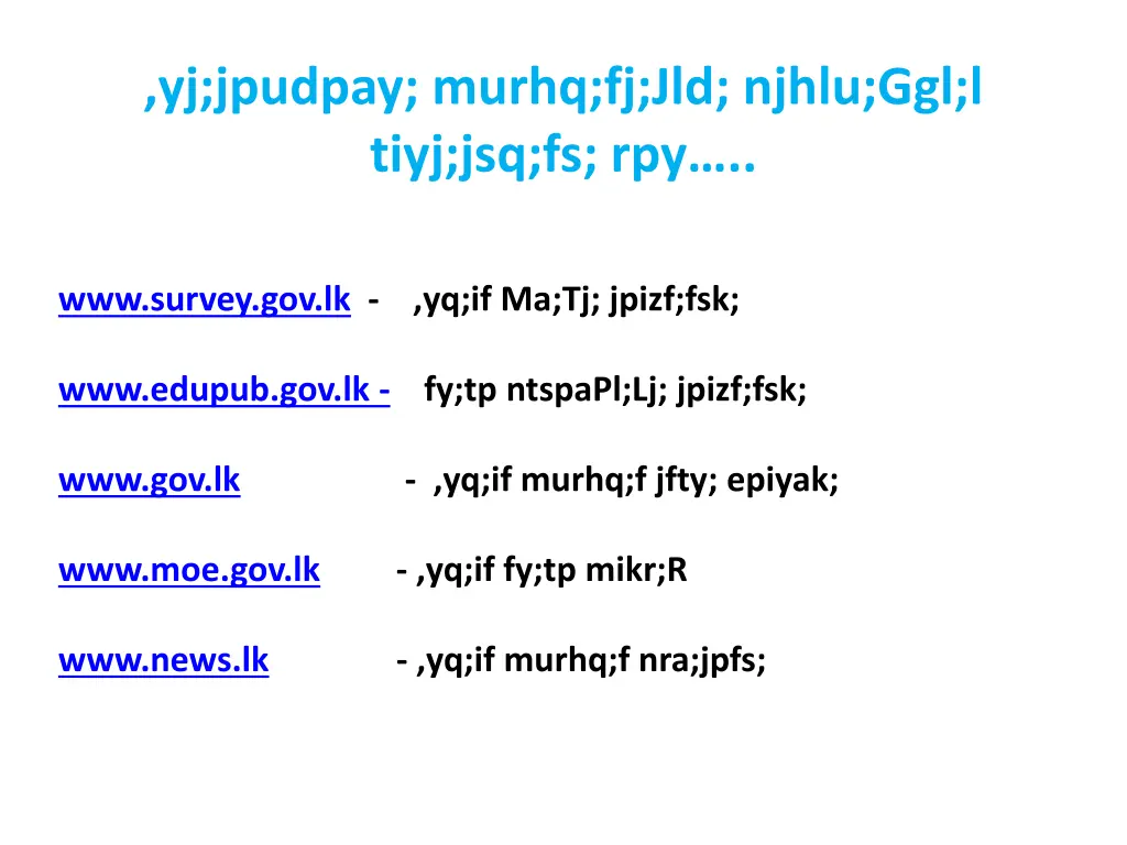 yj jpudpay murhq fj jld njhlu ggl l tiyj