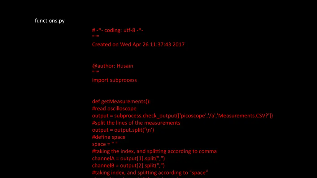 functions py