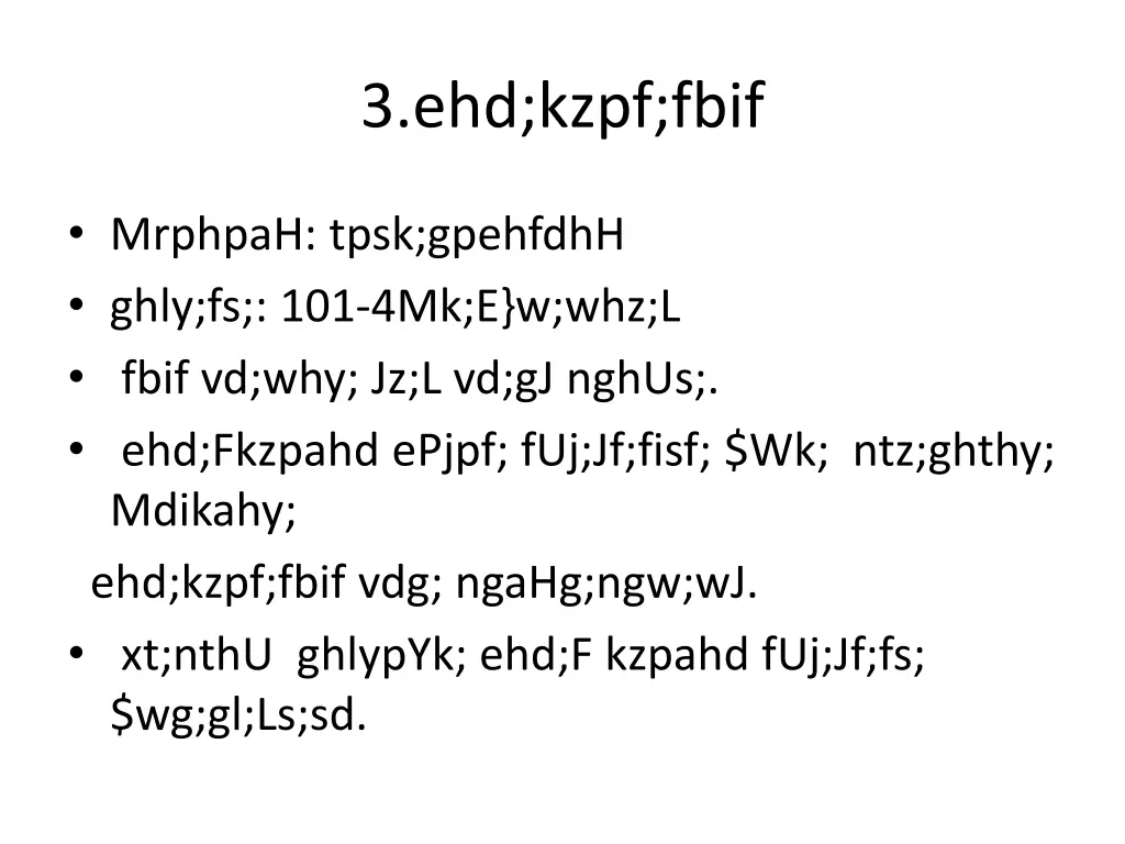 3 ehd kzpf fbif