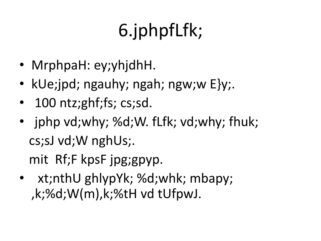 6 jphpflfk