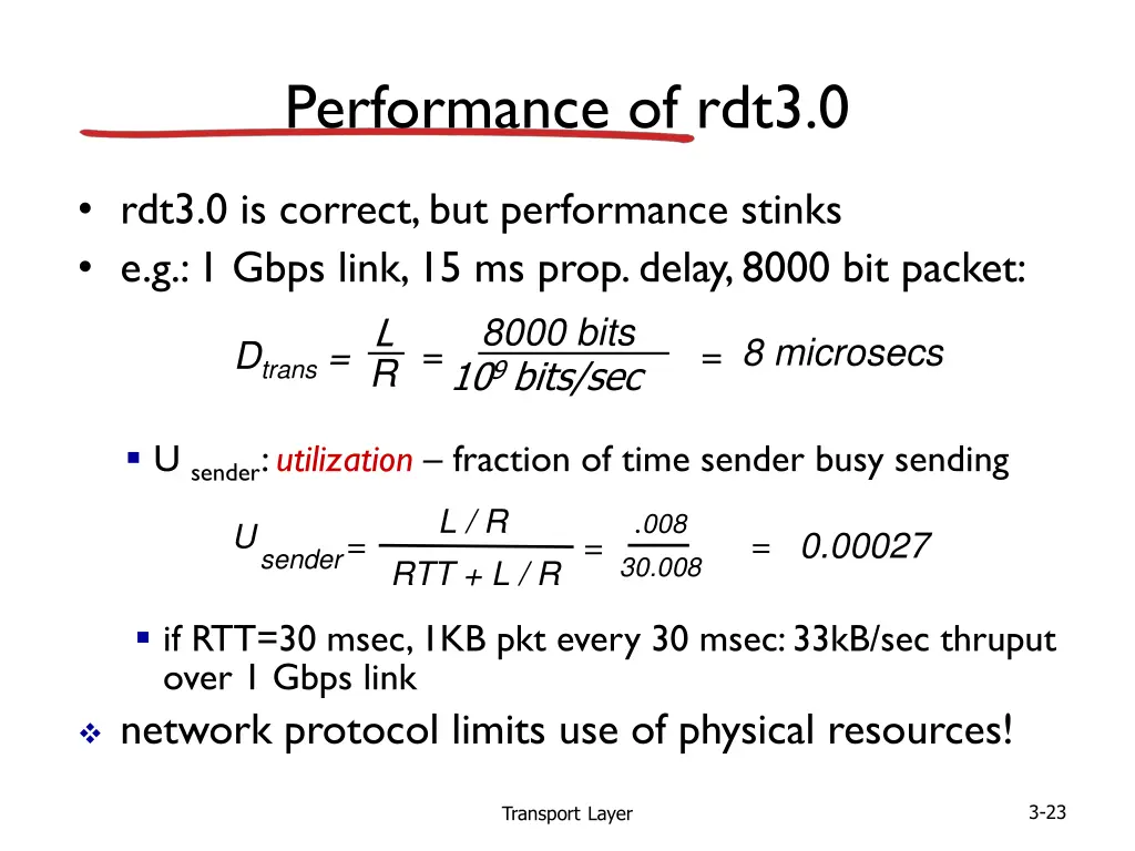 performance of rdt3 0