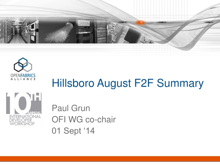 hillsboro august f2f summary
