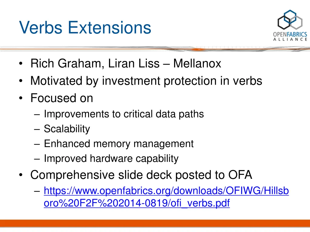 verbs extensions