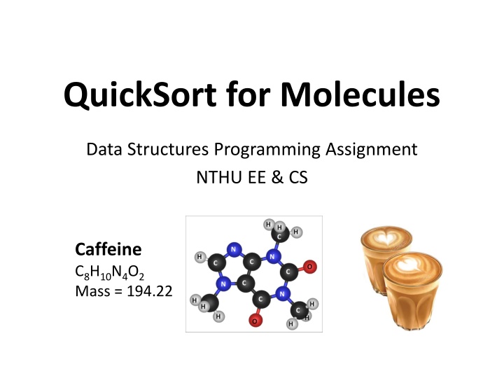 quicksort for molecules