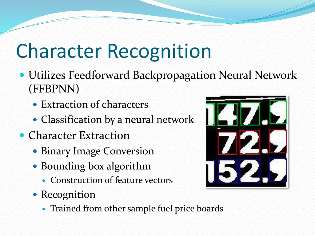 character recognition