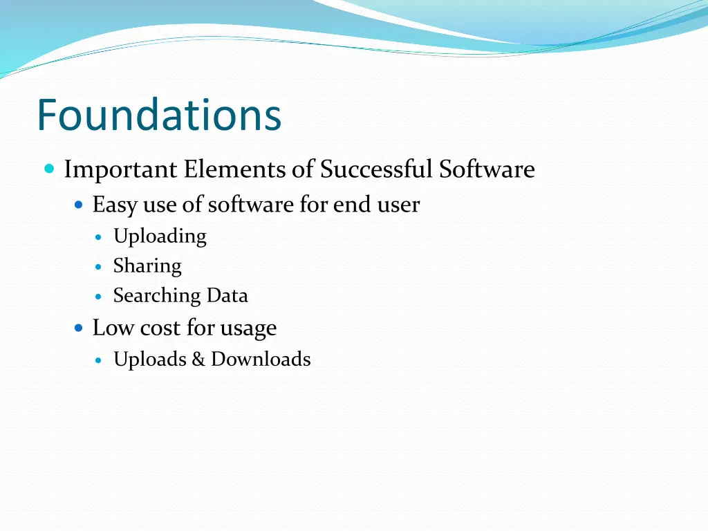 foundations