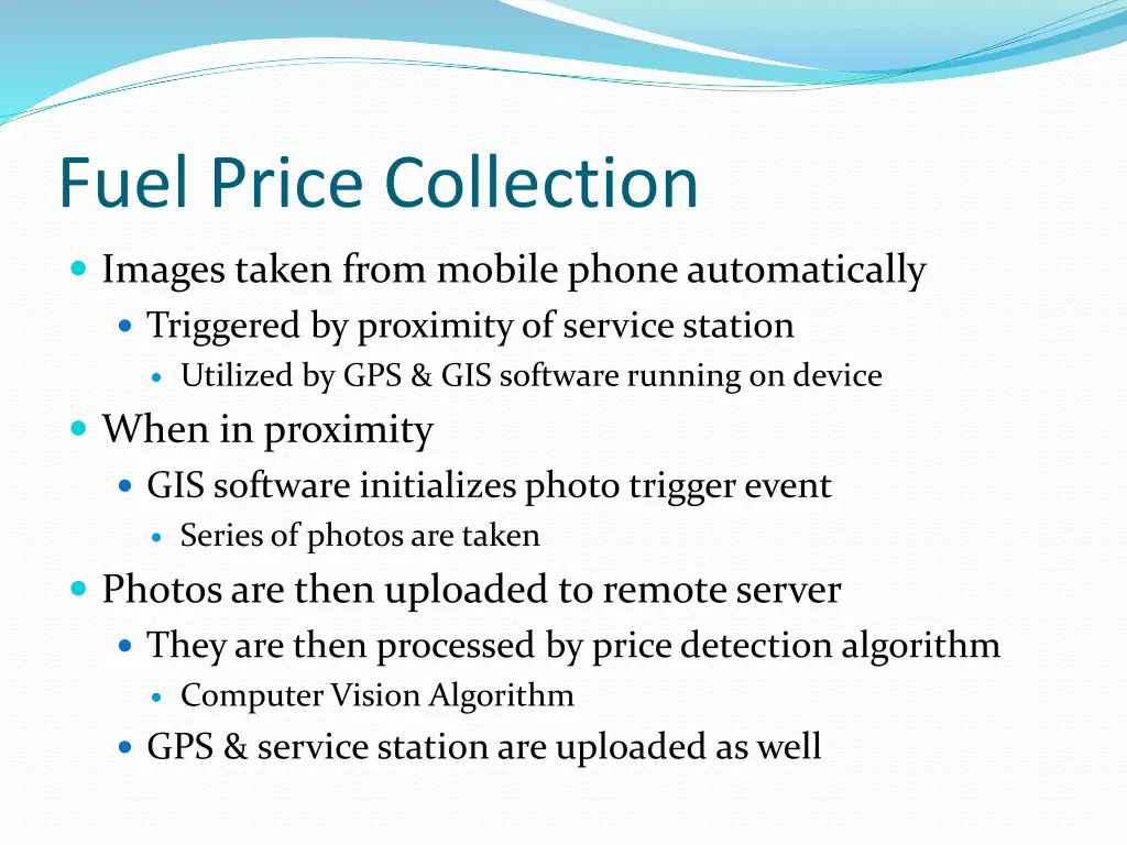 fuel price collection