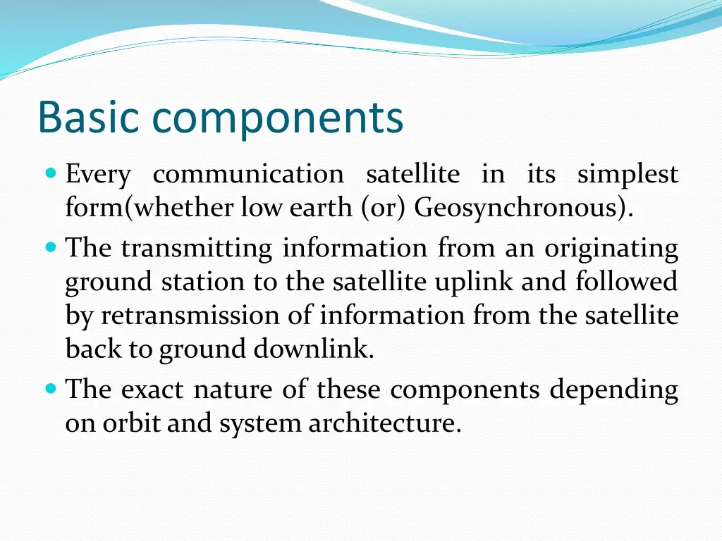 basic components