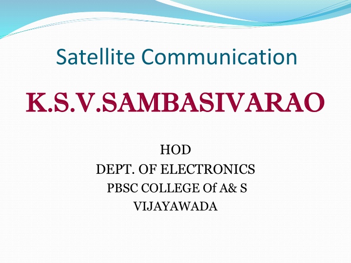 satellite communication