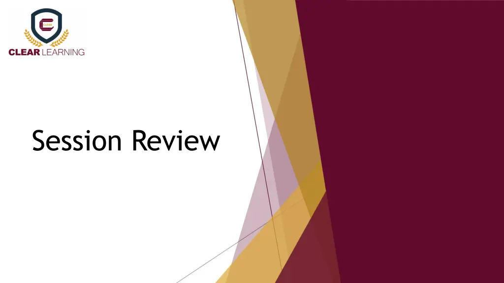 session review