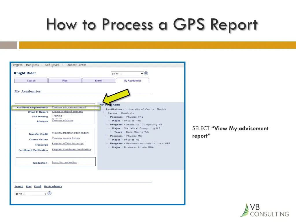 how to process a gps report 3