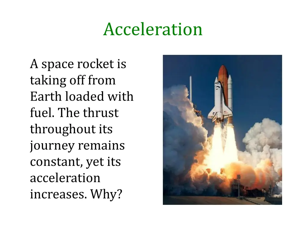 acceleration