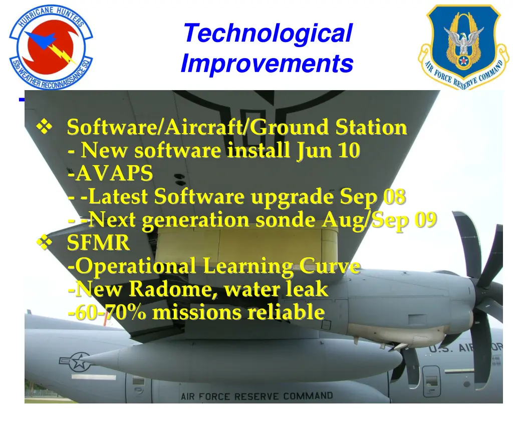 technological improvements