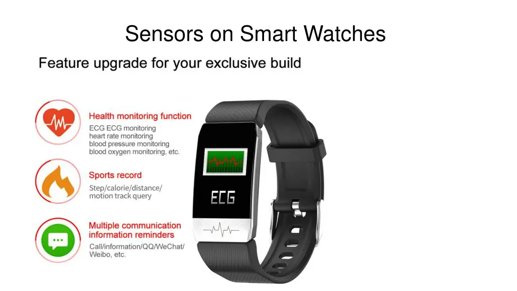 sensors on smart watches