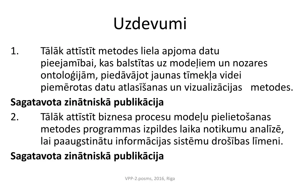 uzdevumi