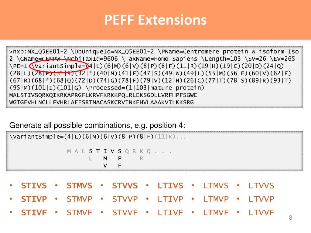 peff extensions