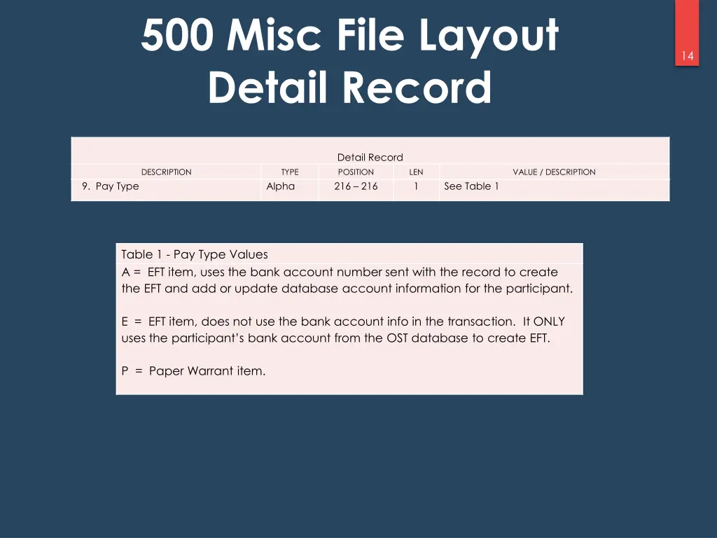500 misc file layout detail record 1
