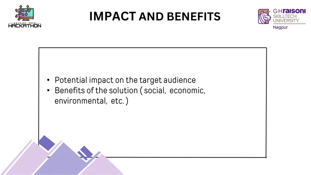 impact and benefits