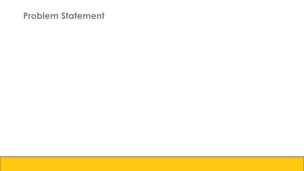 problem statement