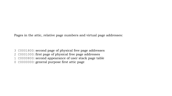 pages in the attic relative page numbers