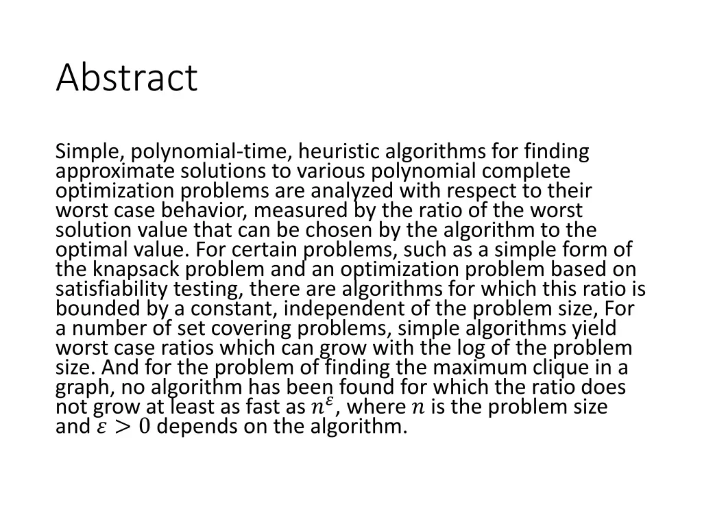abstract