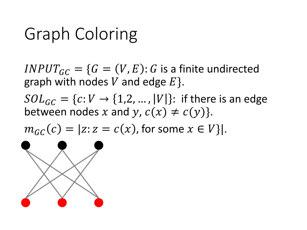 graph coloring