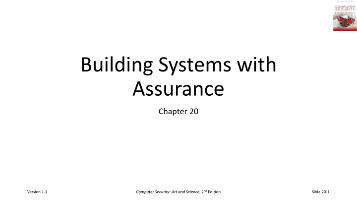 building systems with assurance