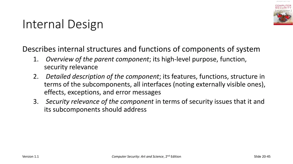 internal design