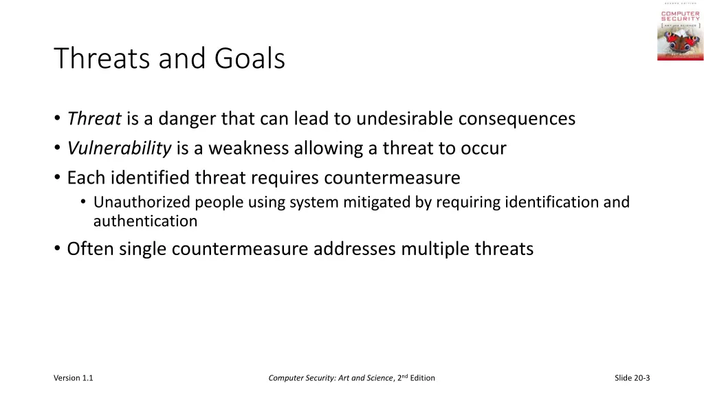 threats and goals