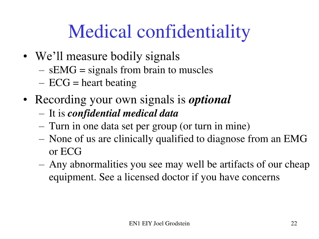 medical confidentiality