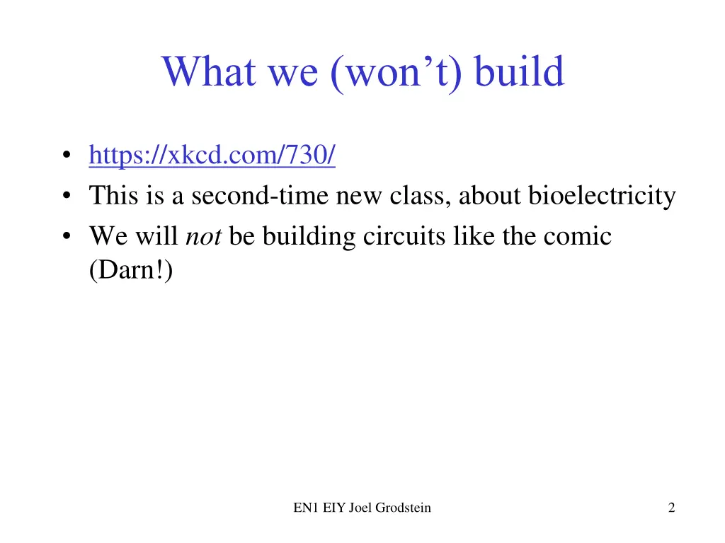 what we won t build