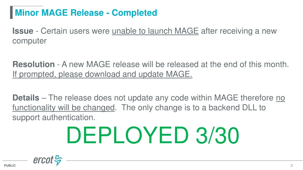 minor mage release completed