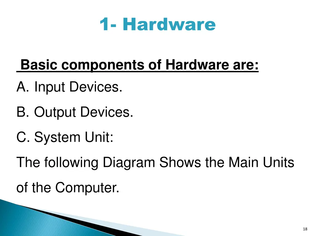 1 hardware