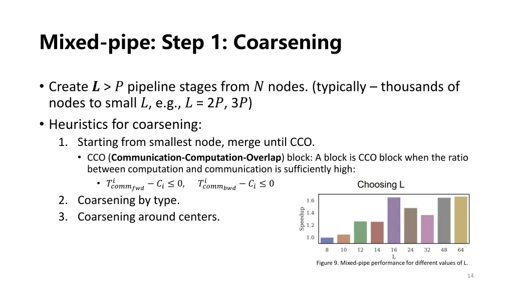 mixed pipe step 1 coarsening