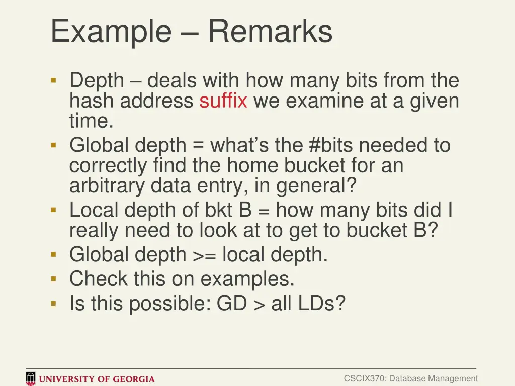example remarks