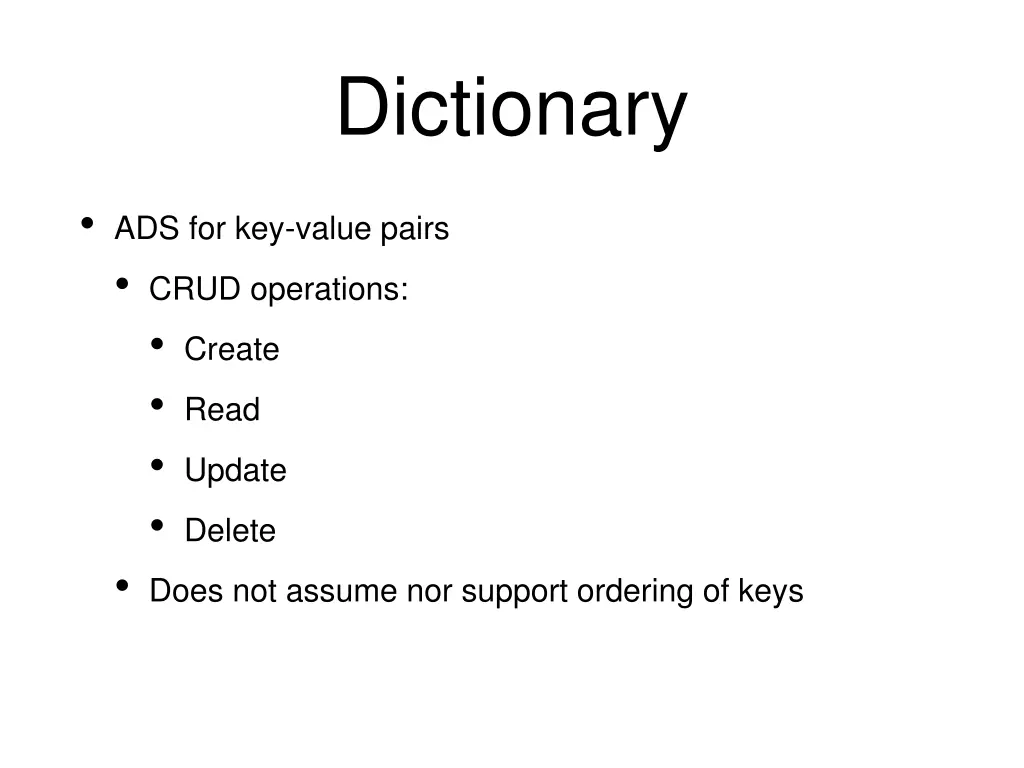dictionary