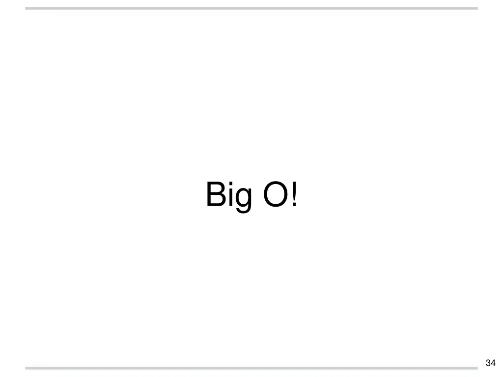 big o
