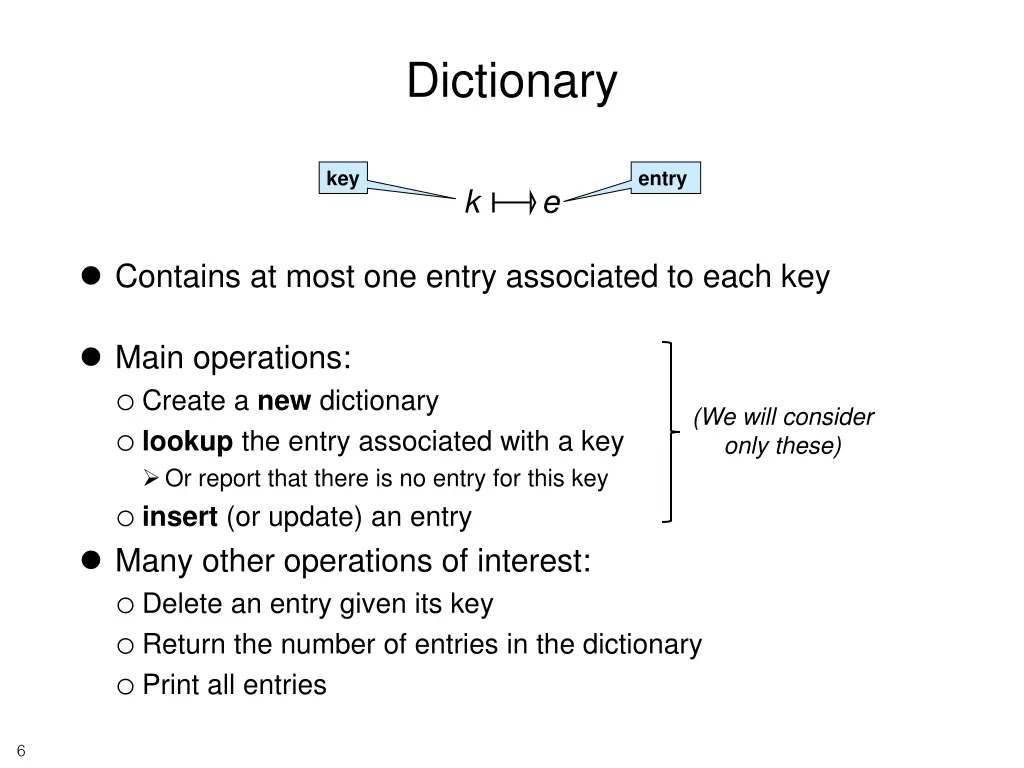 dictionary