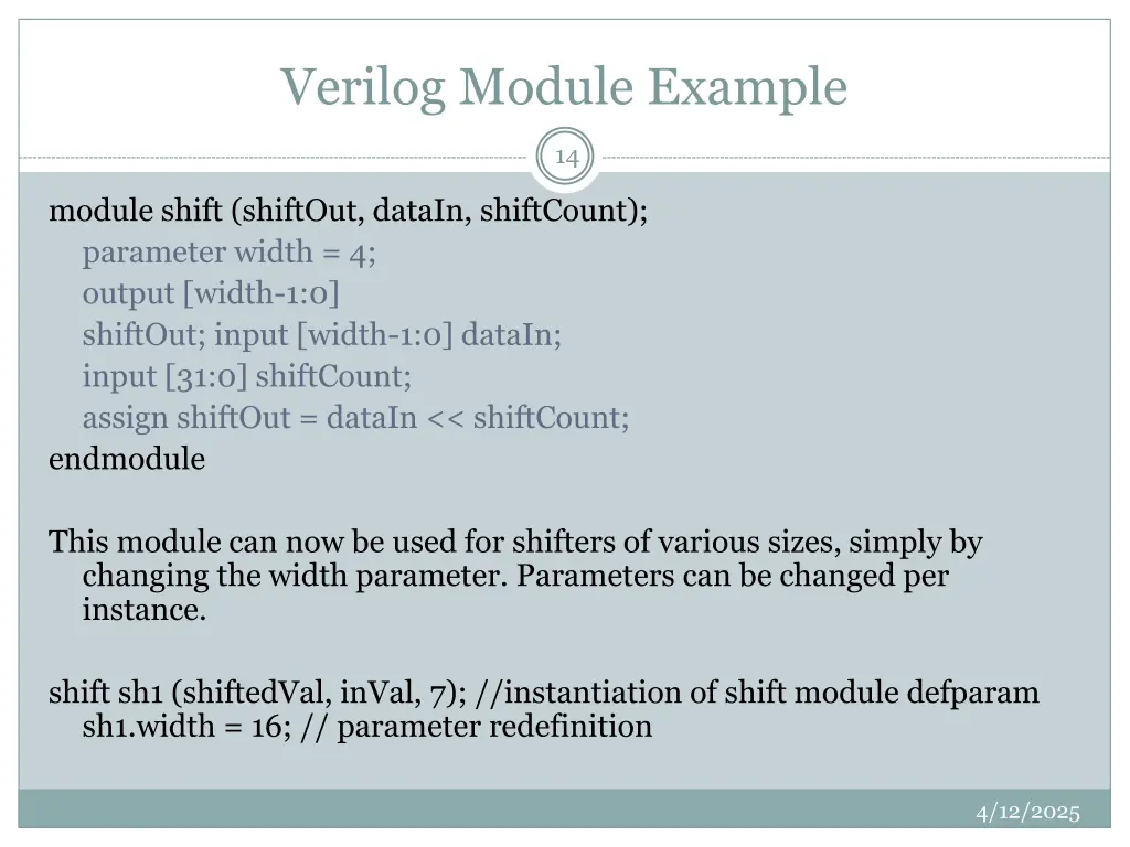 verilog module example