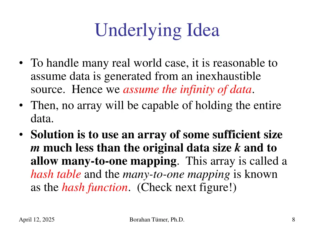 underlying idea 1