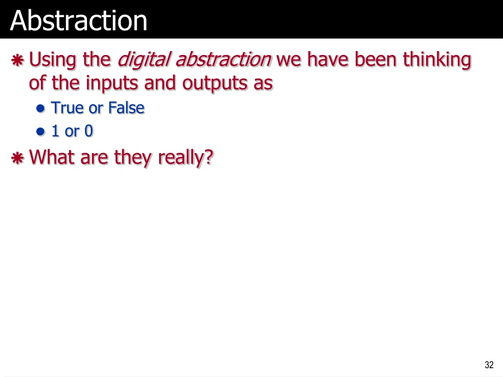 abstraction
