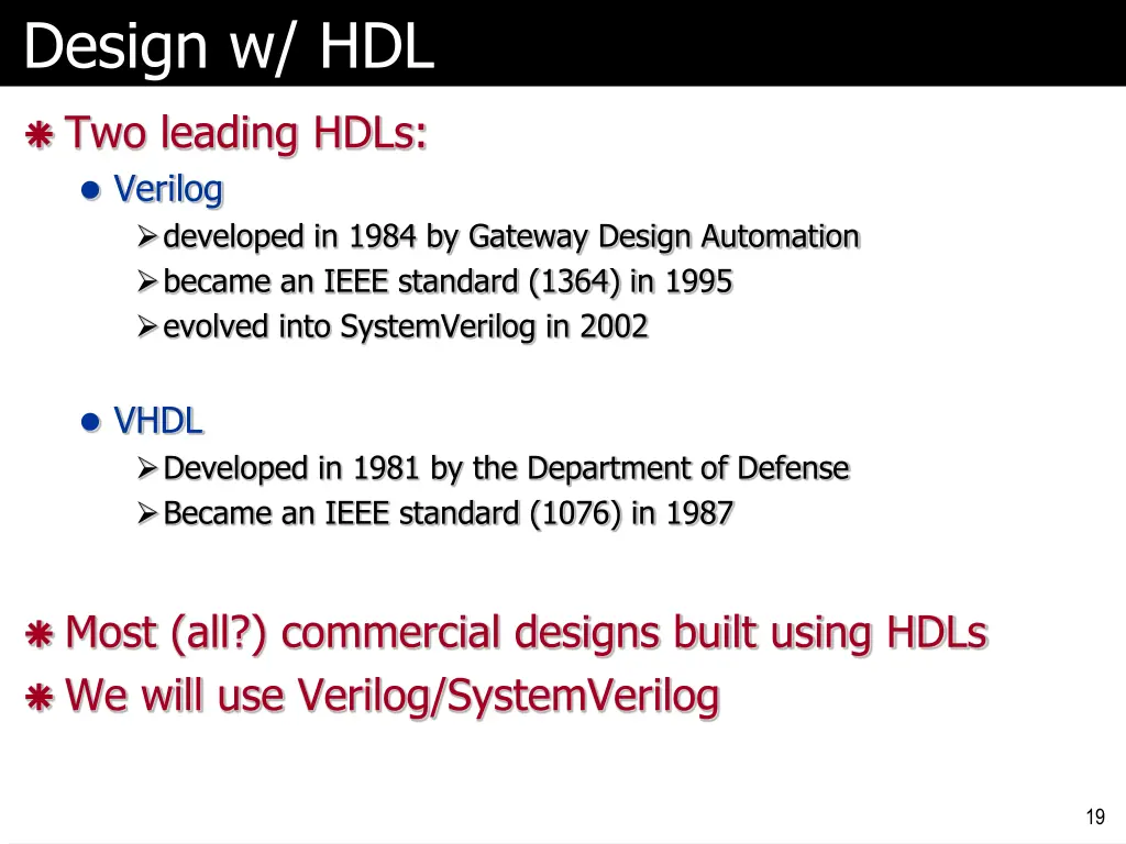 design w hdl