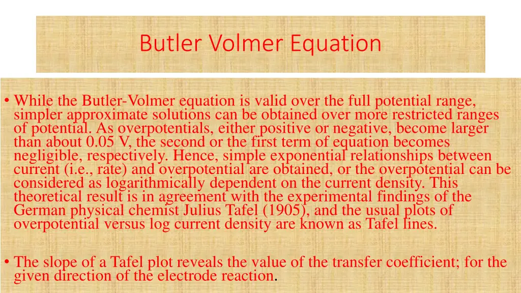 butler volmer equation 1