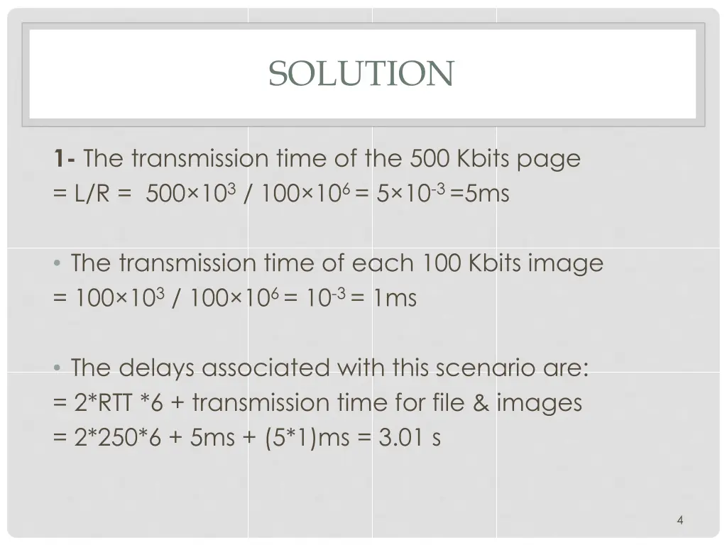 solution