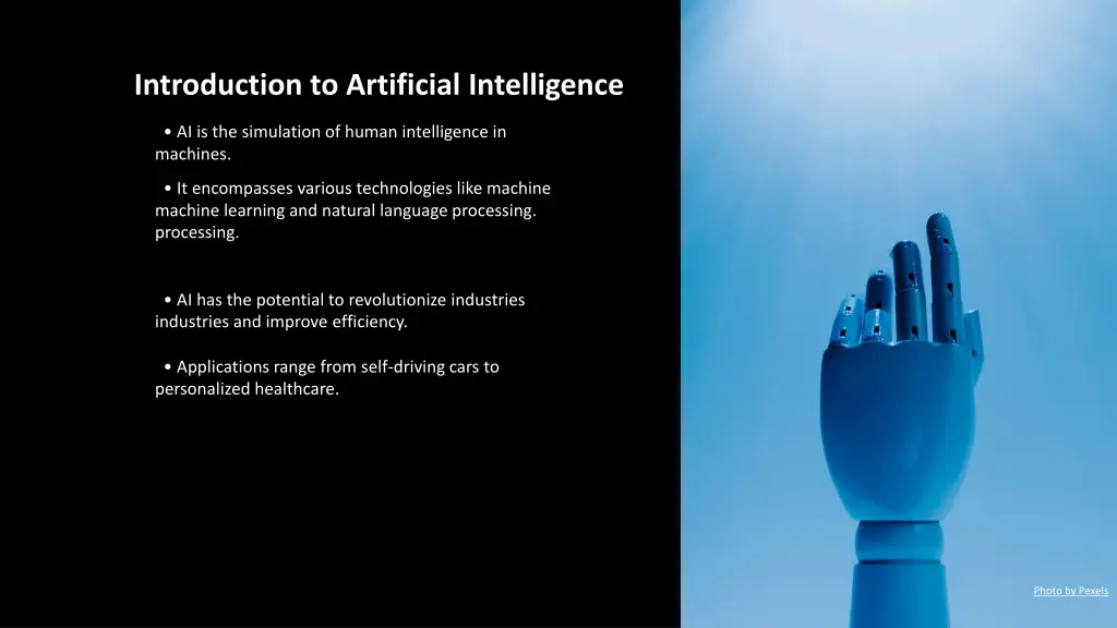introduction to artificial intelligence