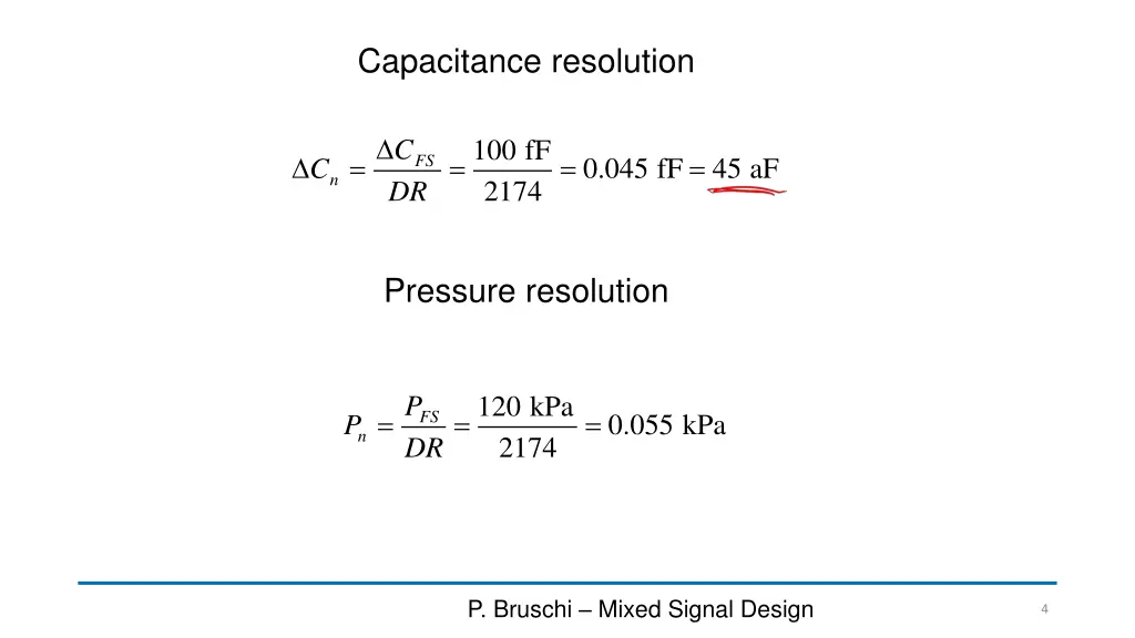 capacitance resolution