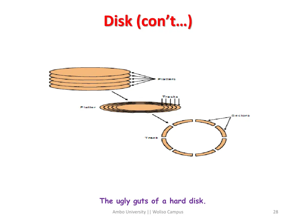 disk con t